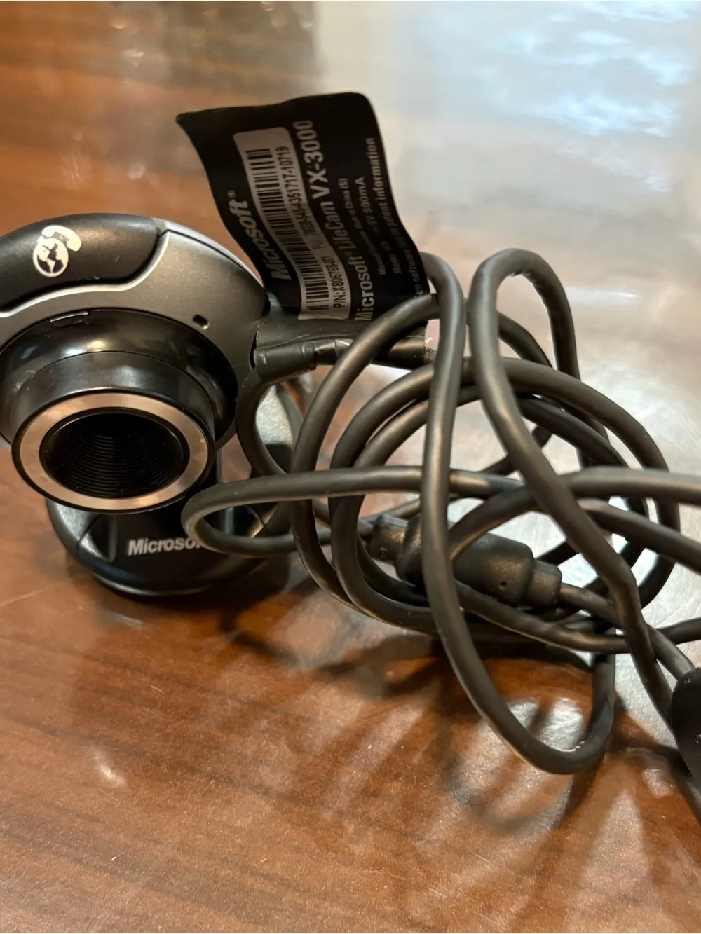 Microsoft LifeCam Vx3000 Pc Desktop/Laptop USB Webcam Camera